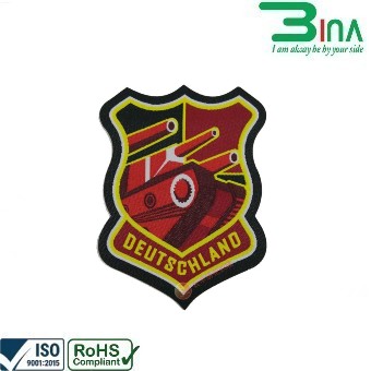Mác dệt logo