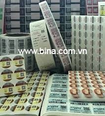 In tem dạng tờ Hải Dương