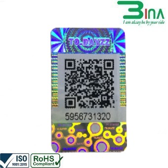 Tem bảo hành QR code