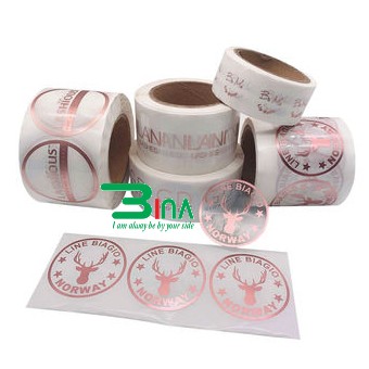 In tem trong mỹ phẩm
