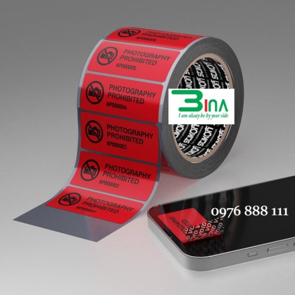 Decal void open bảo mật - Công Ty TNHH Quốc Tế BiNa Việt Nam