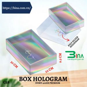 Hộp giấy hologram