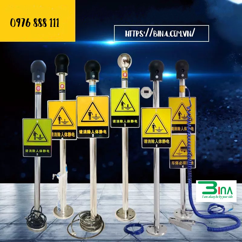 Cọc inox chống tĩnh điện, hút tĩnh điện, chống điện giật